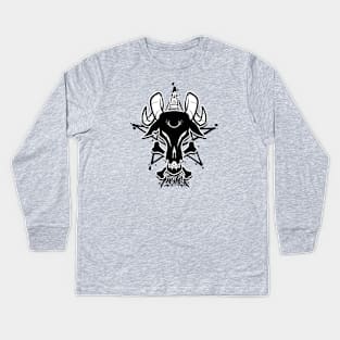 Monky seitan Kids Long Sleeve T-Shirt